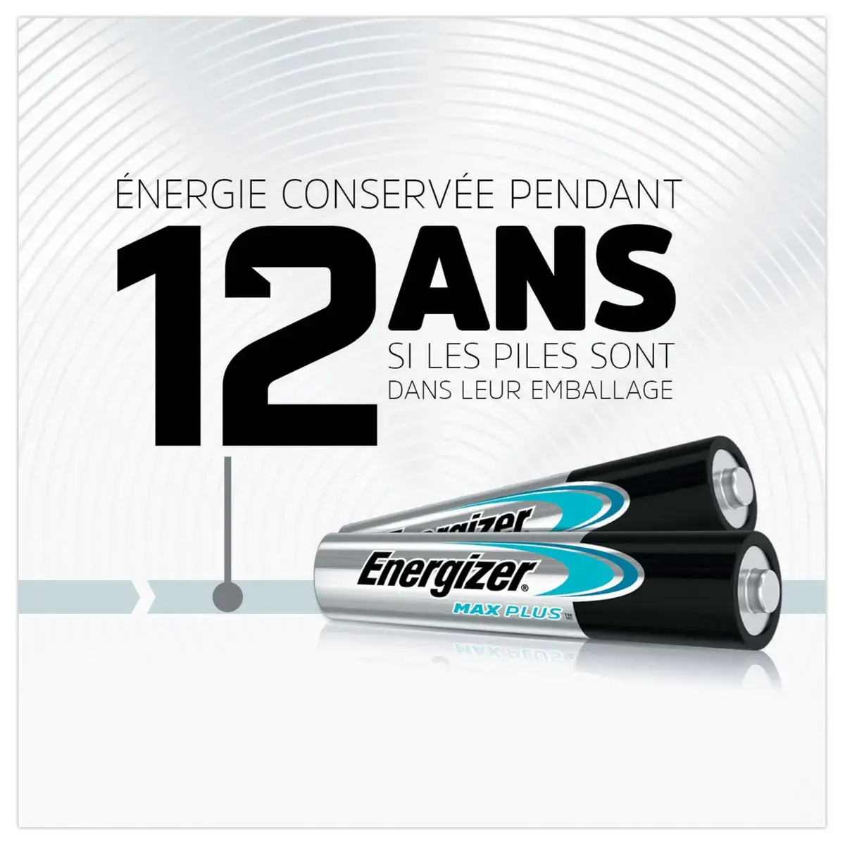 20 Piles alcalines LR6 (AA) Max Plus - ENERGIZER photo du produit