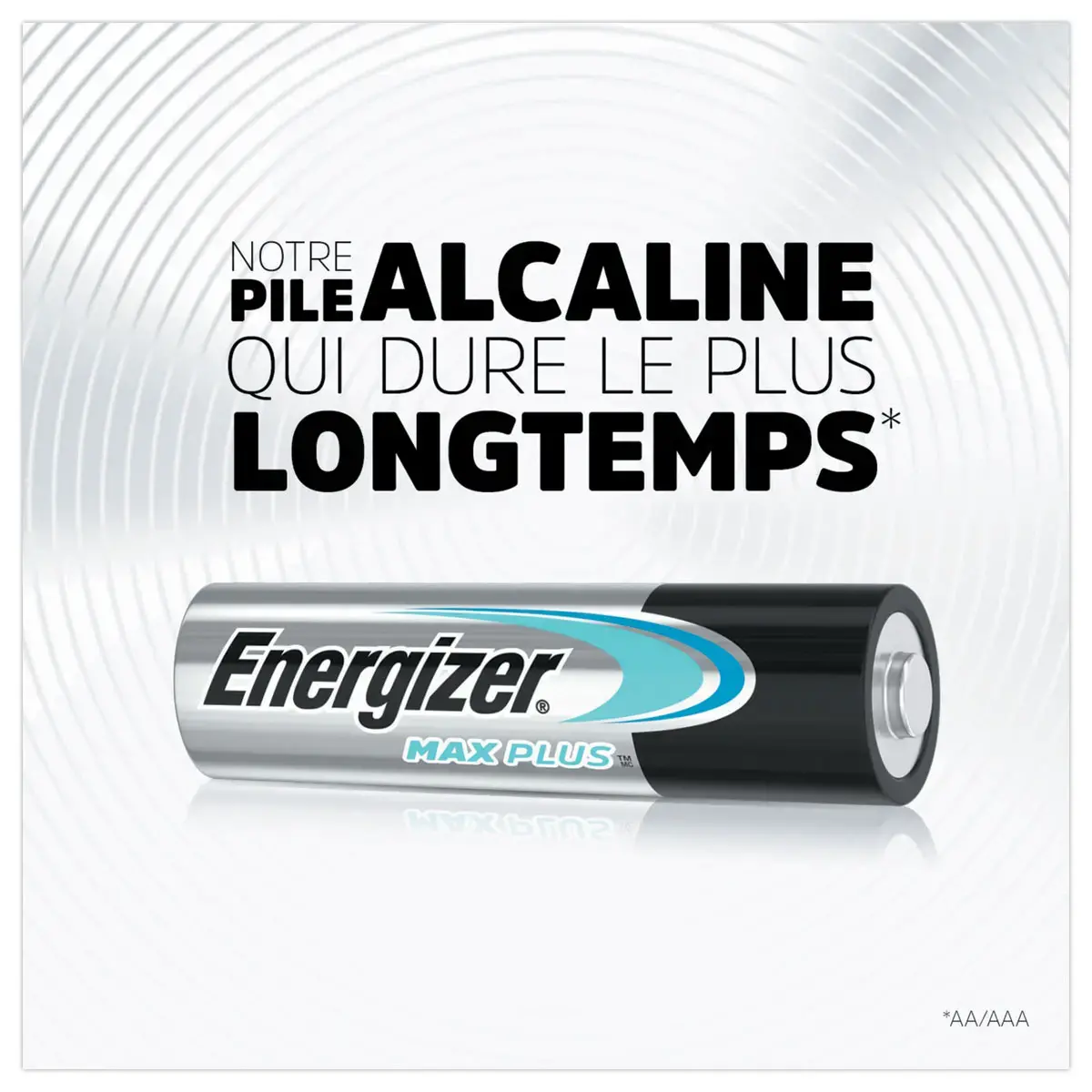 8 Piles alcalines Max Plus LR6 (AA) - ENERGIZER photo du produit