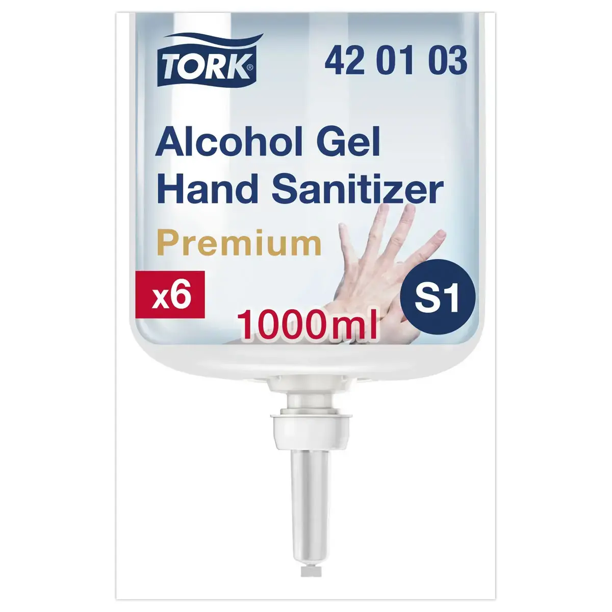 Gel hydroalcoolique pour les mains S1/S11 - TORK photo du produit