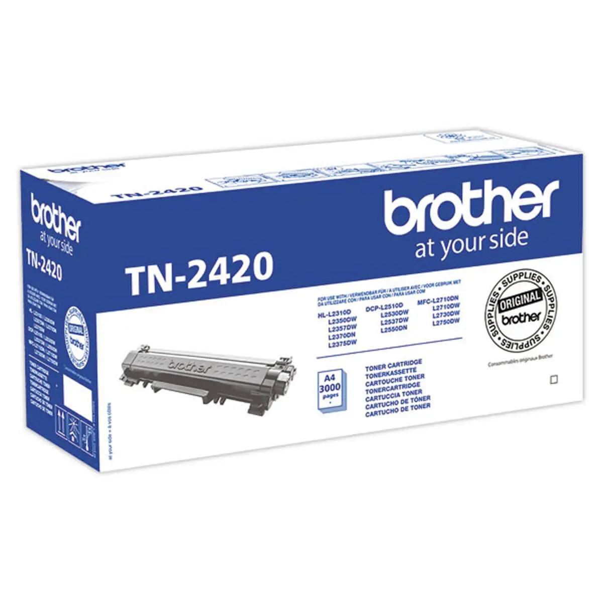 SMARTOMI TN2420 Cartouche de Toner Compatible pour Brother DCP