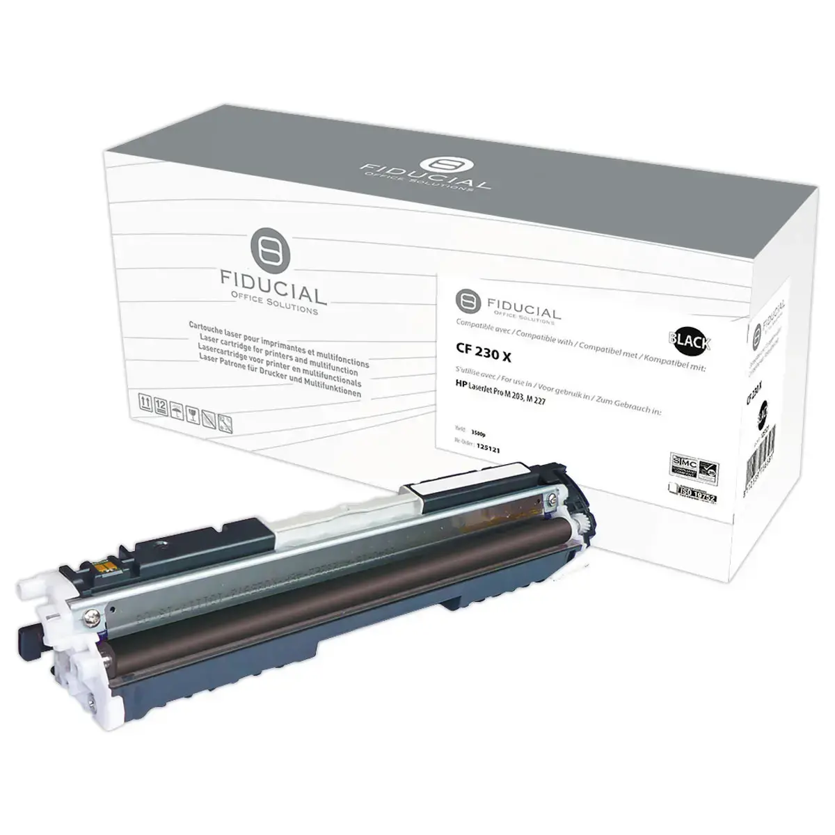 Toner remanufacturé éq. HP CF 230 X - Haute capacité - Noir photo du produit