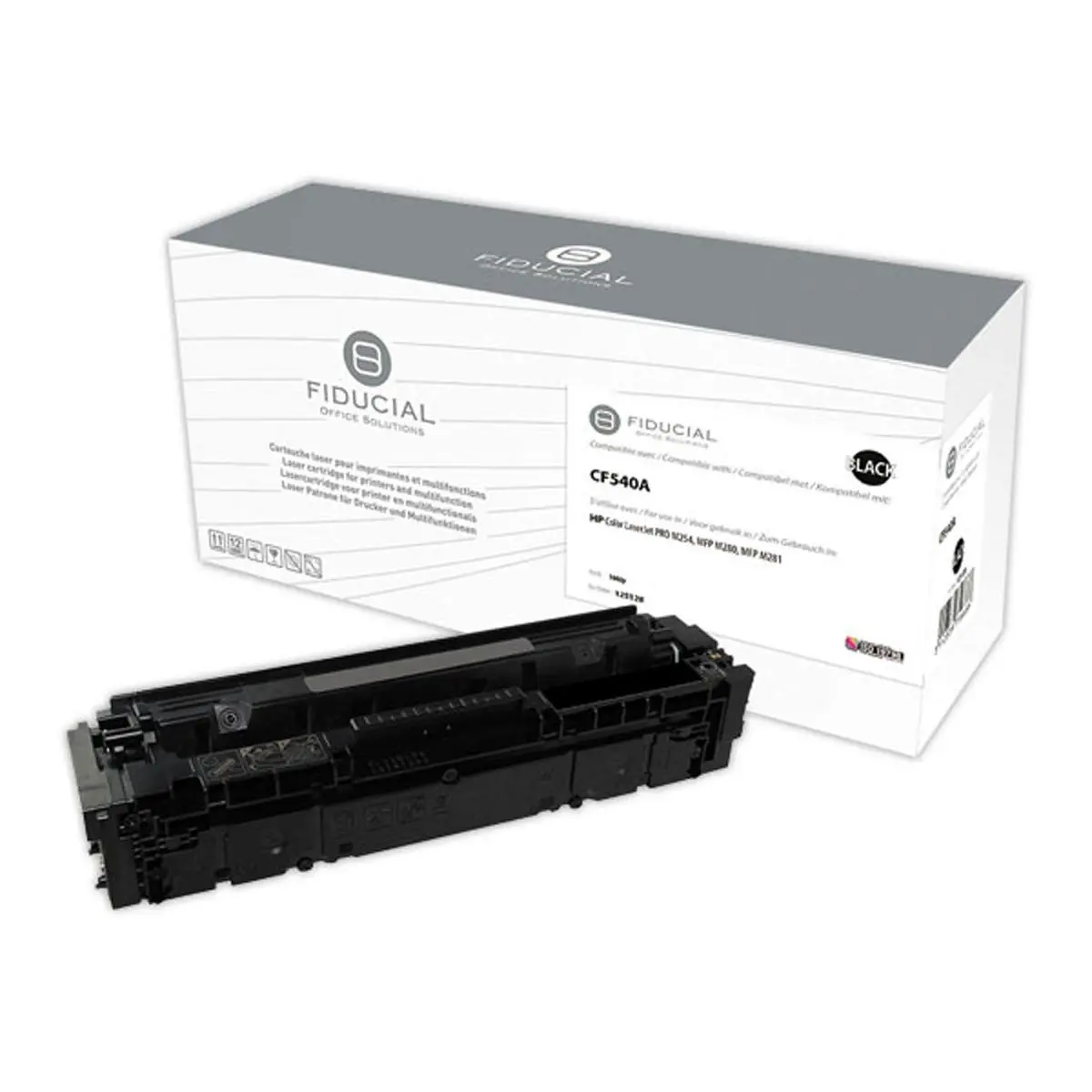 Toner remanufacturé éq. HP CF540A - Noir photo du produit