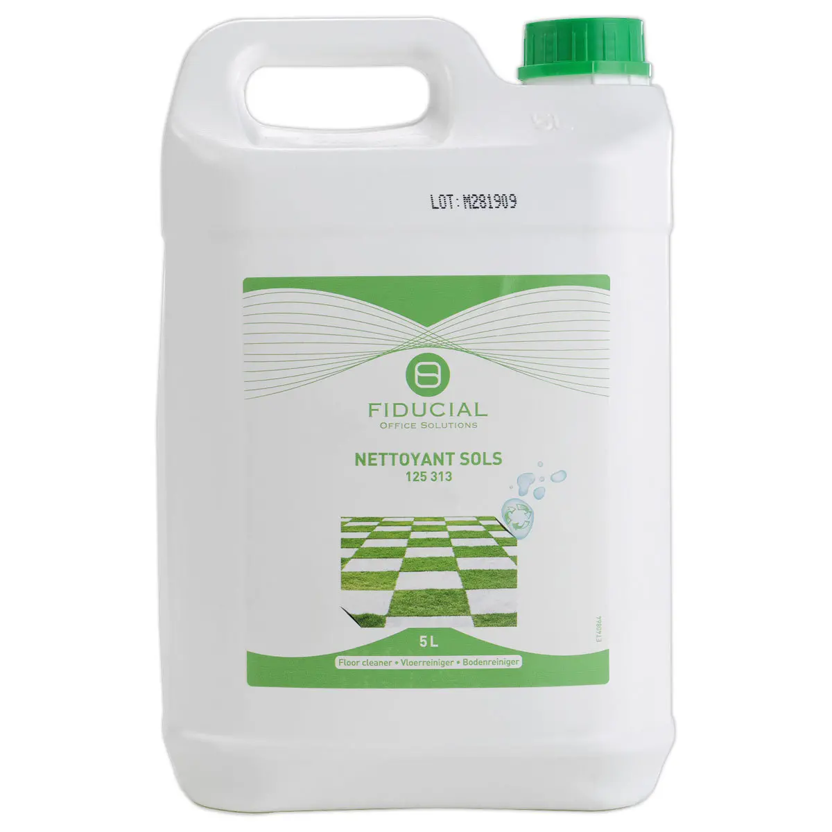 Nettoyant sols parfum Agrumes - 5L - FIDUCIAL photo du produit