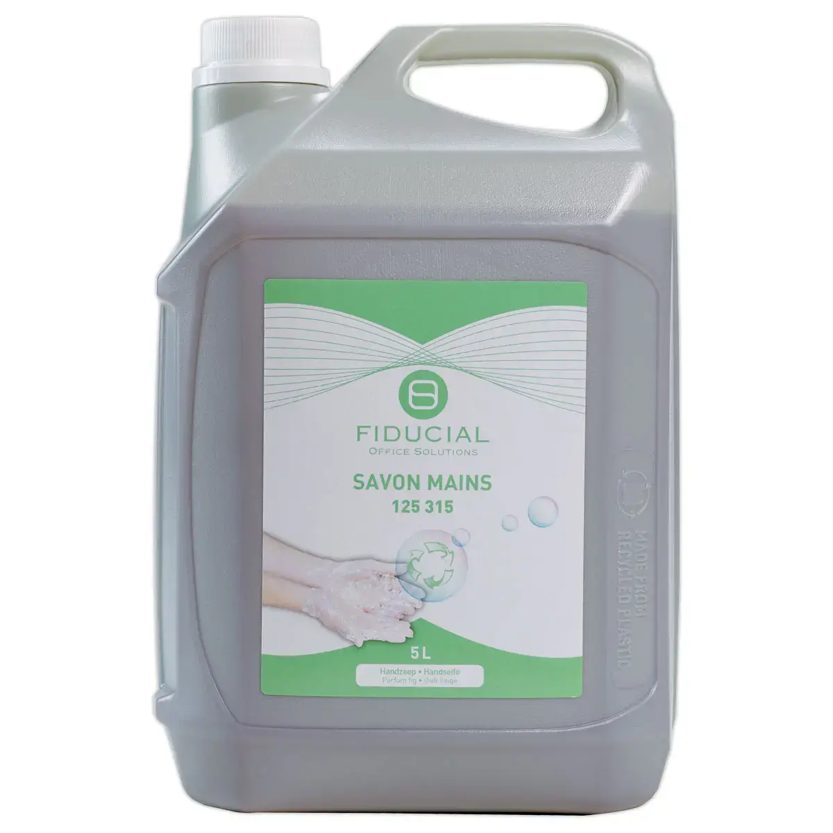 Bidon de gel nettoyant pour les mains - Parfum Figue - 5L - FIDUCIAL photo du produit