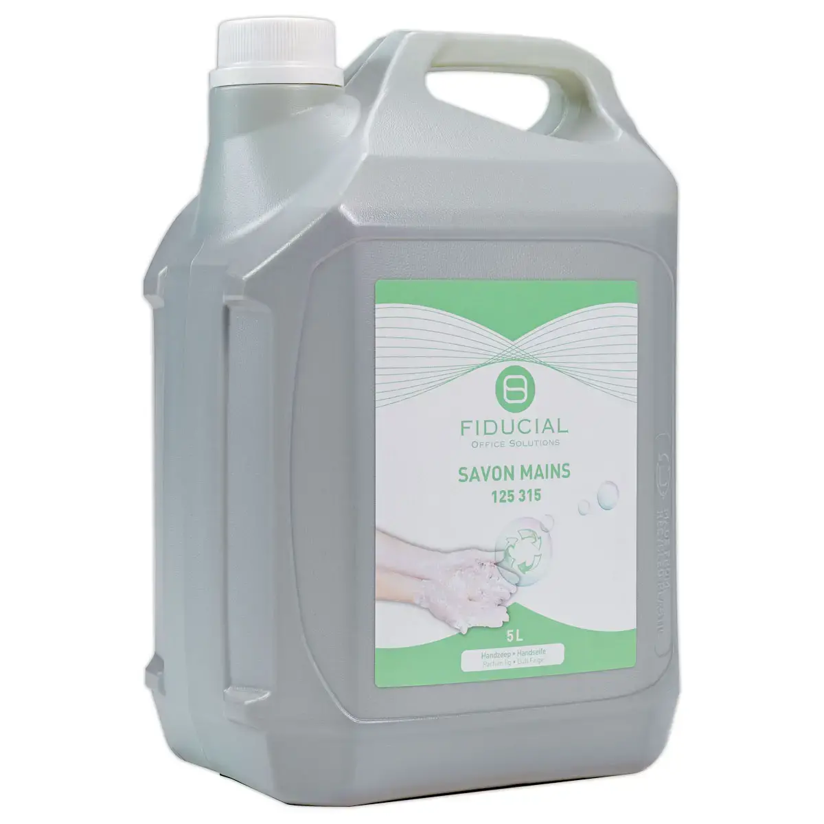 Bidon de gel nettoyant pour les mains - Parfum Figue - 5L - FIDUCIAL photo du produit