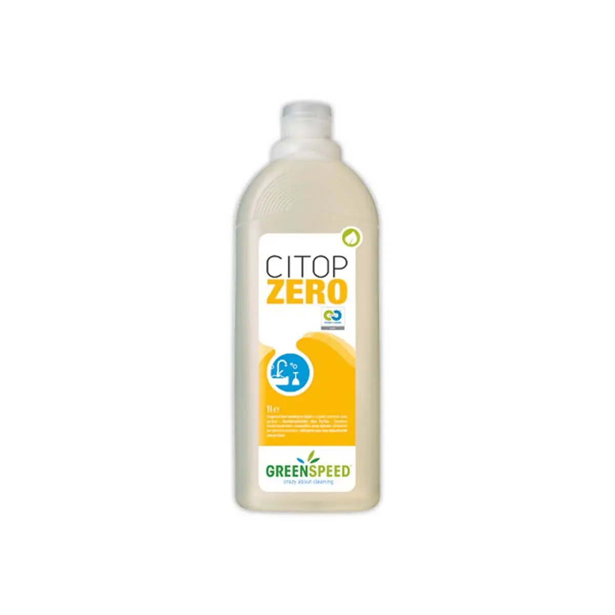 Bidon 1 litre de liquide vaisselle CITOP ZERO photo du produit