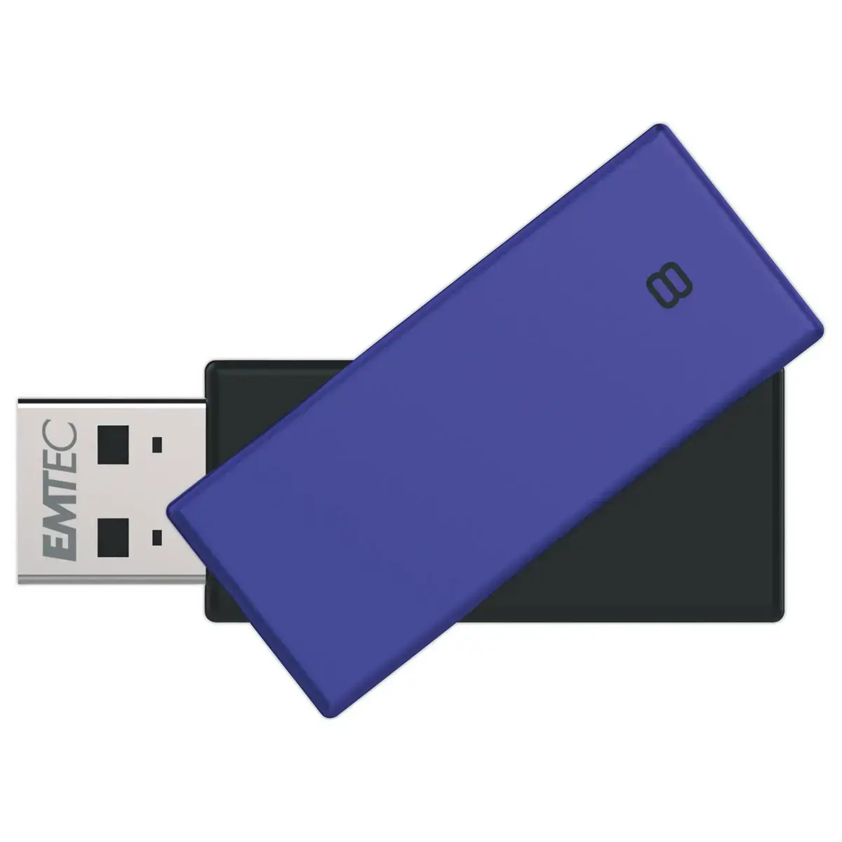 Cl&eacute; USB ECO C350 8Go - Violet - EMTEC photo du produit