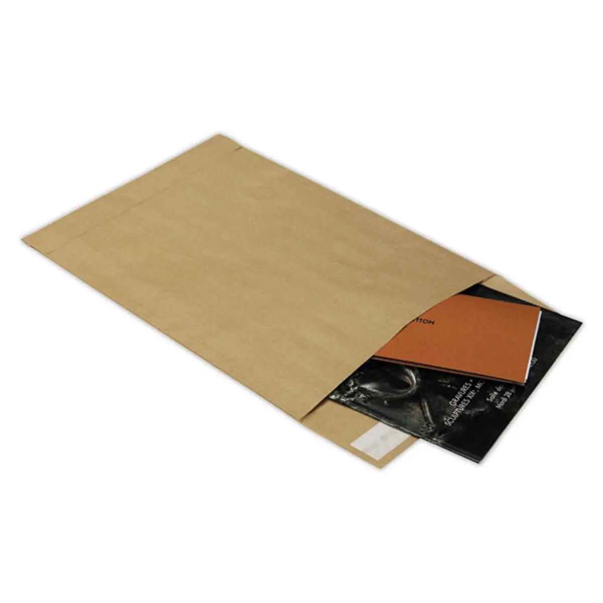 250 Pochettes kraft adour autocollantes - 229x324mm - IPC BONG photo du produit