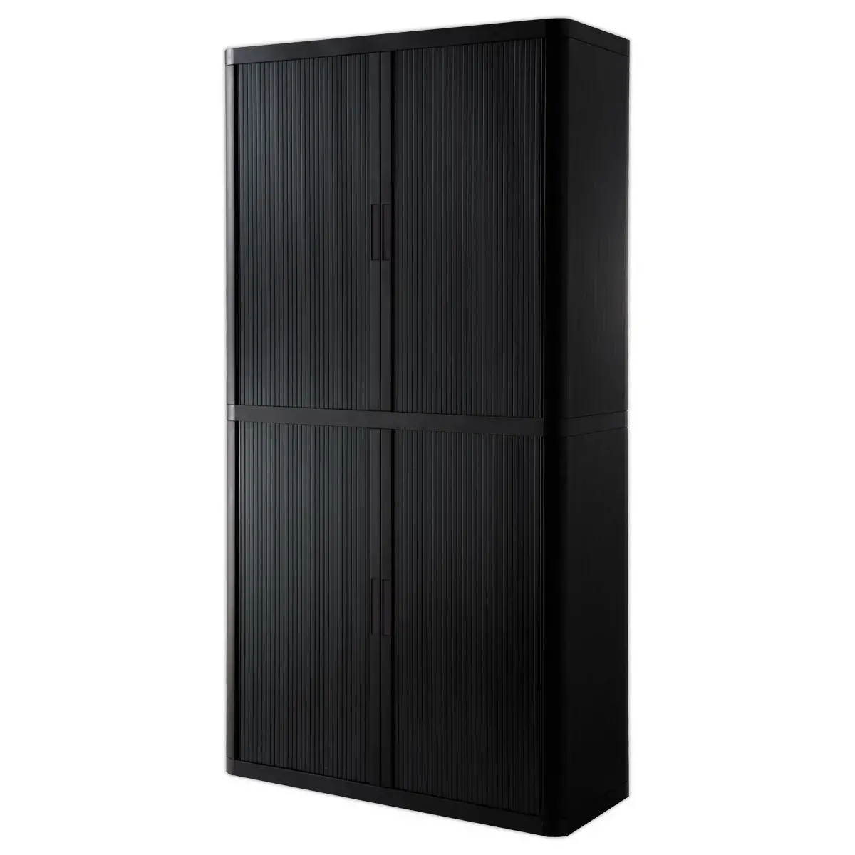 Armoire rideaux EasyOffice - Noir - Paperflow photo du produit