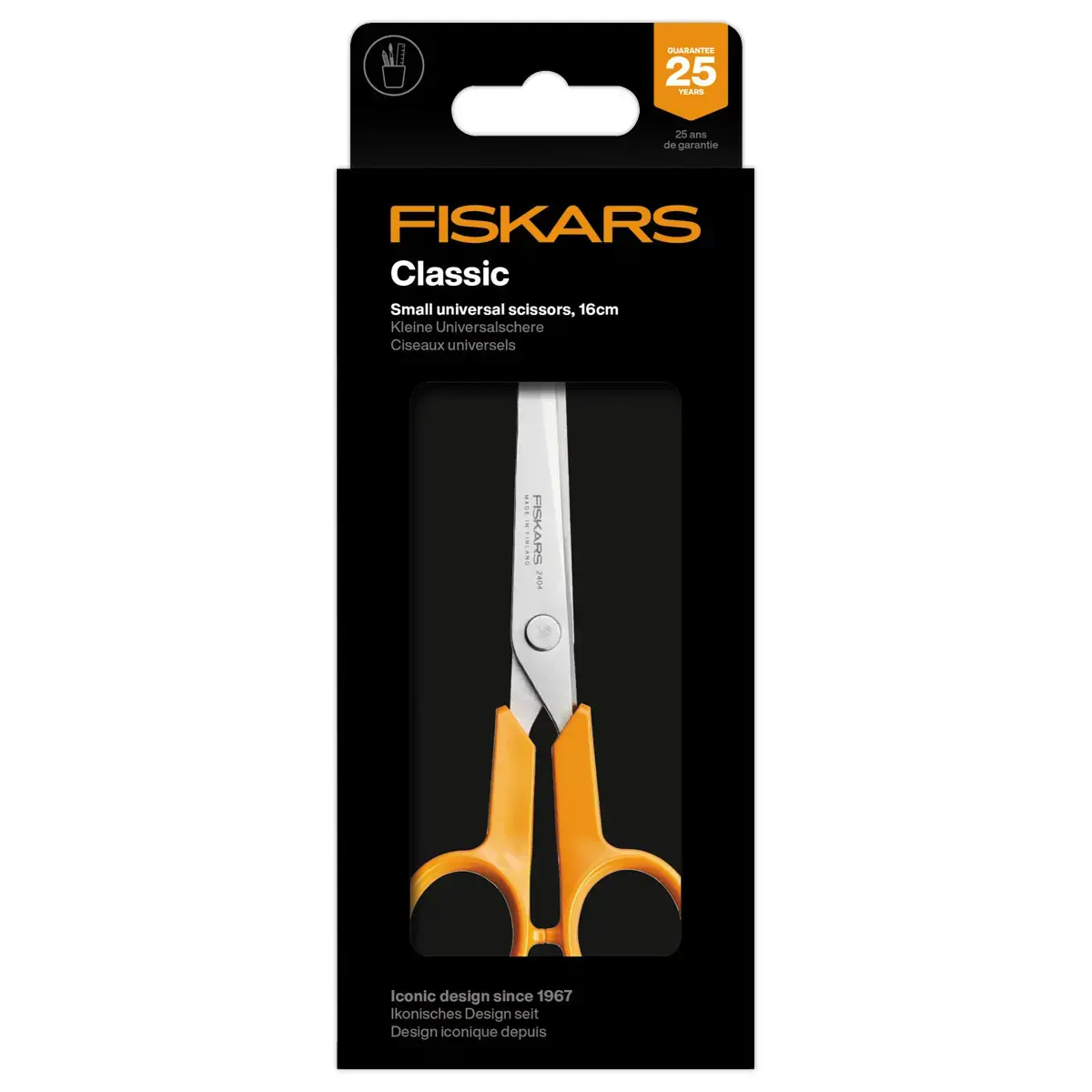 Paire de ciseaux Classic - Lame 16 cm - Ambidextres - FISKARS photo du produit