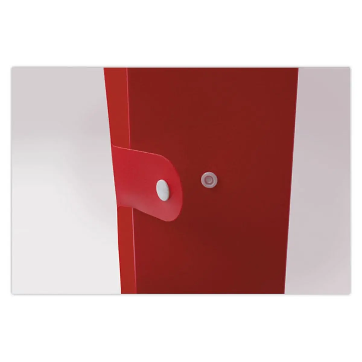Boîte de classement  en polypropylène opaque- Dos 10 cm - rouge - FIDUCIAL photo du produit