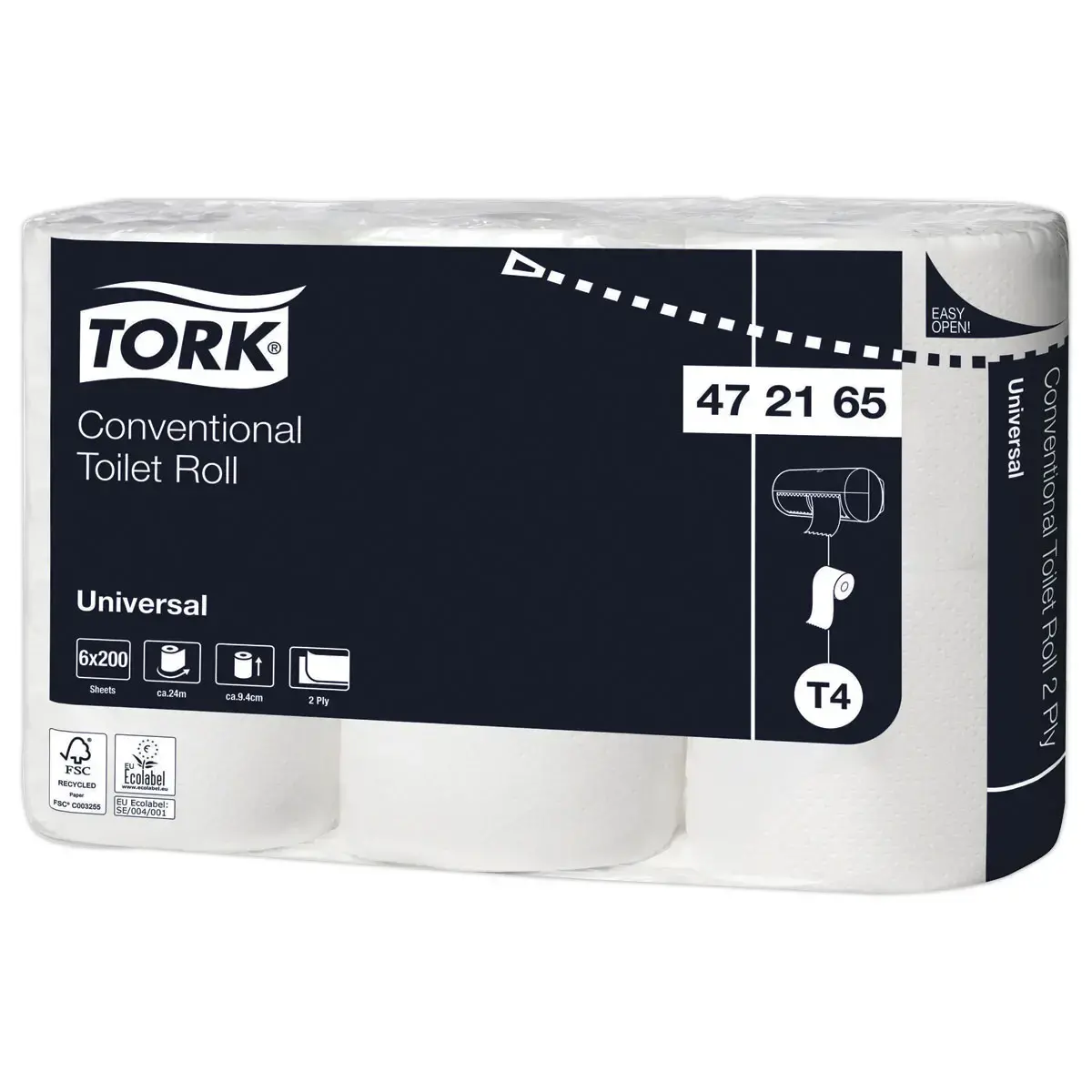 48 Rouleaux de papier toilette Universal - TORK photo du produit