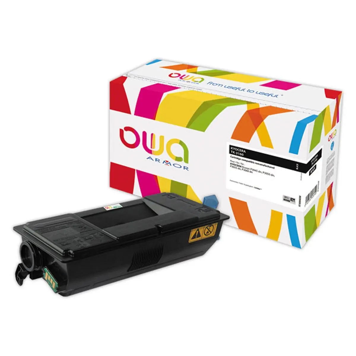 Toner éq. KYOCERA TK-3160 - Noir - OWA photo du produit