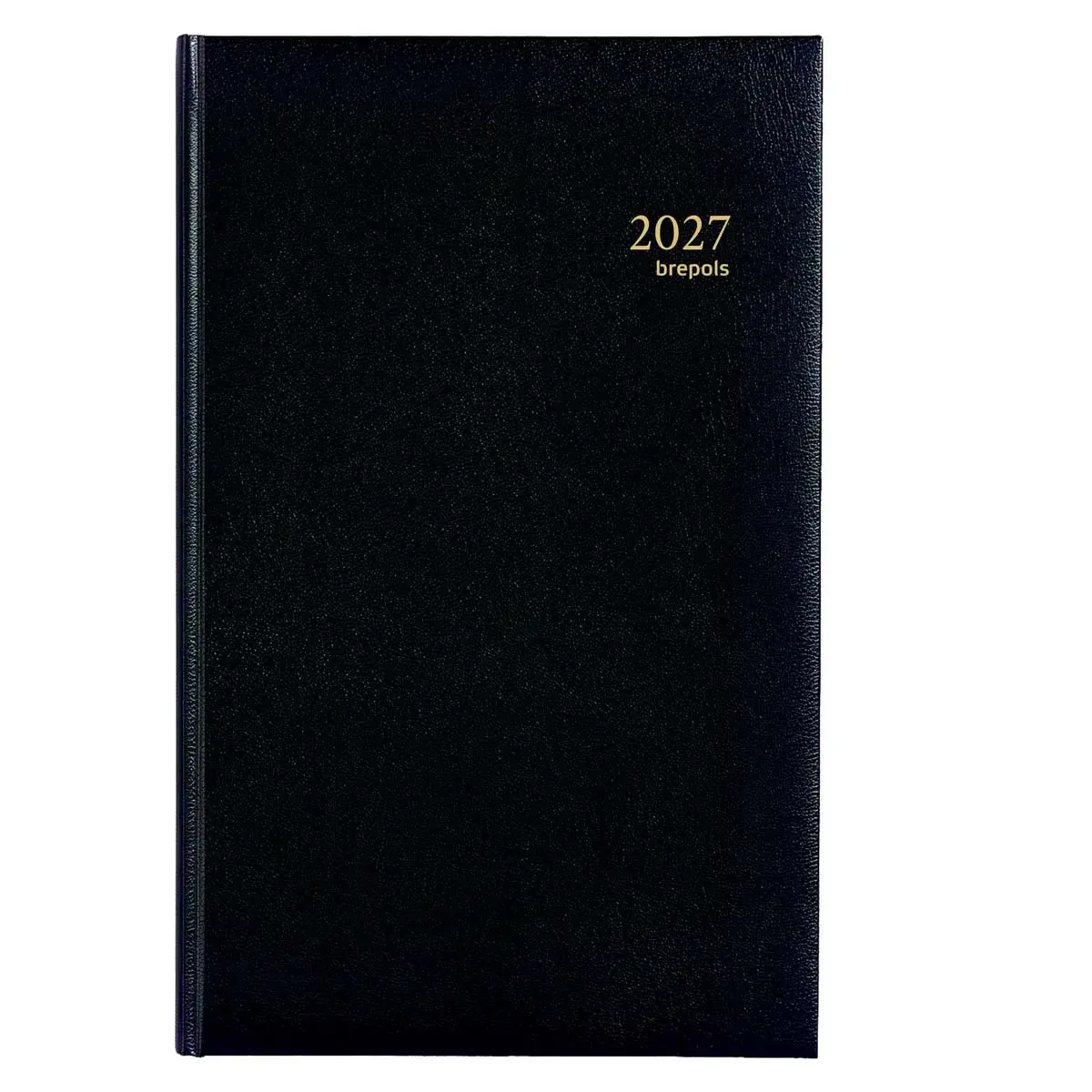 Agenda journalier banque 2 volumes - 17x27cm - Noir - Janvier à décembre - BREPOLS photo du produit