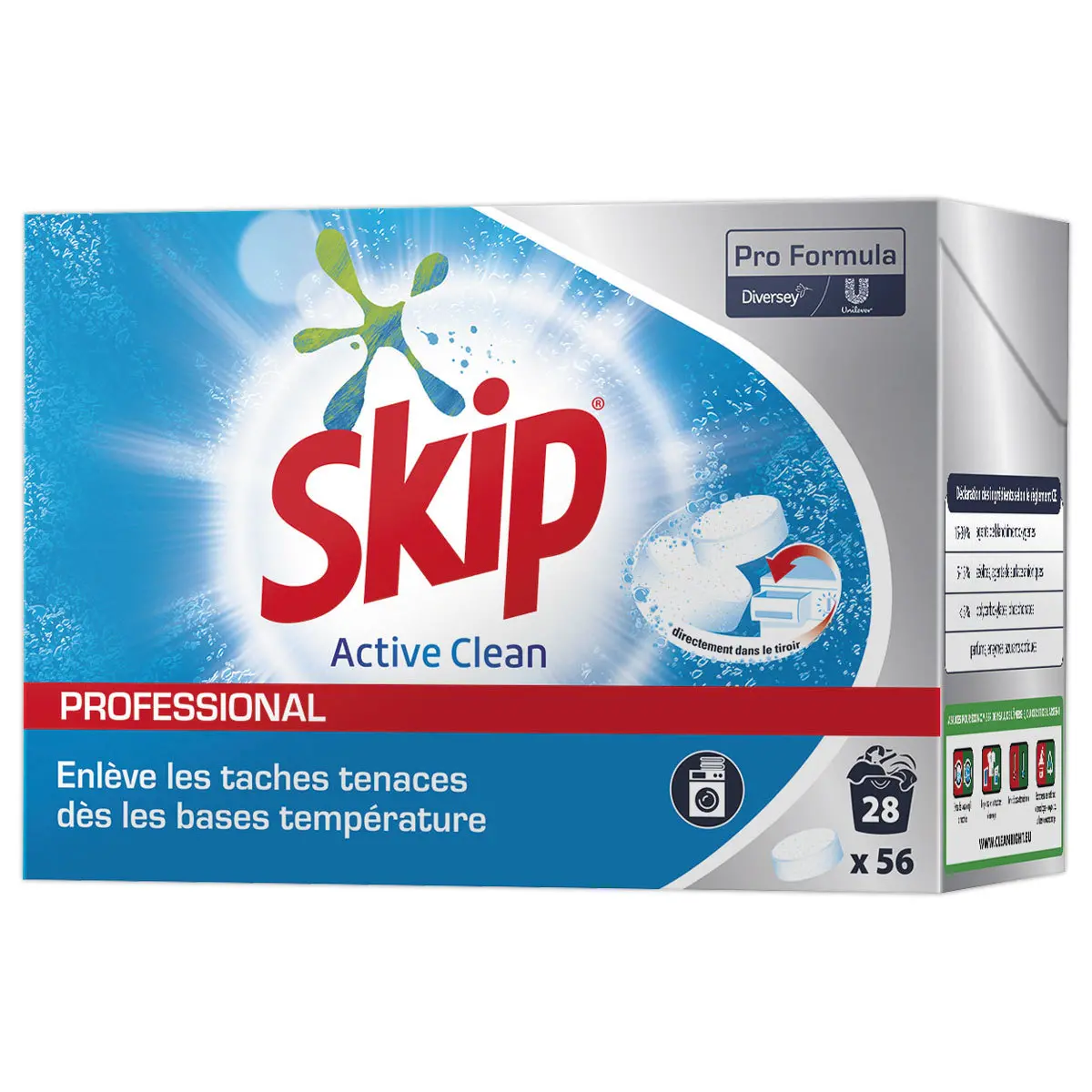 168 Tablettes Skip pro biologique photo du produit