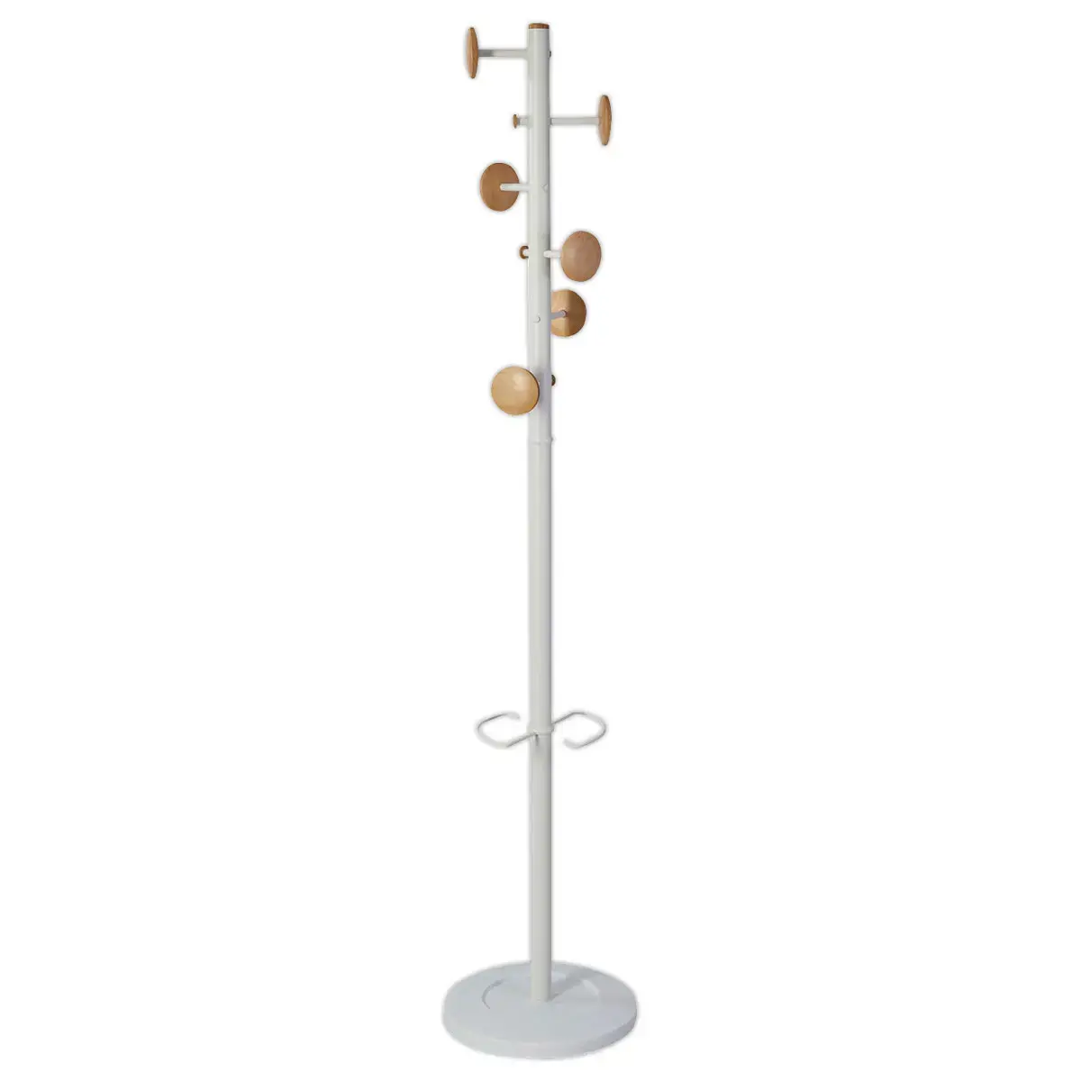 Portemanteau 6 patères bois MUSIC photo du produit