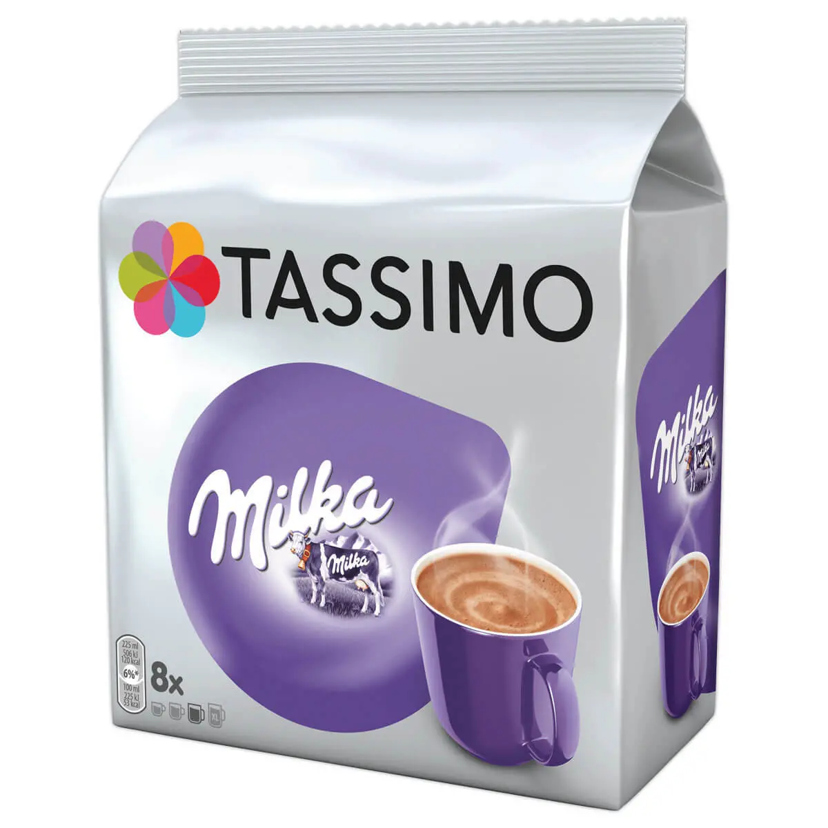 8 Doses Tassimo - saveur chocolat Milka - TASSIMO photo du produit
