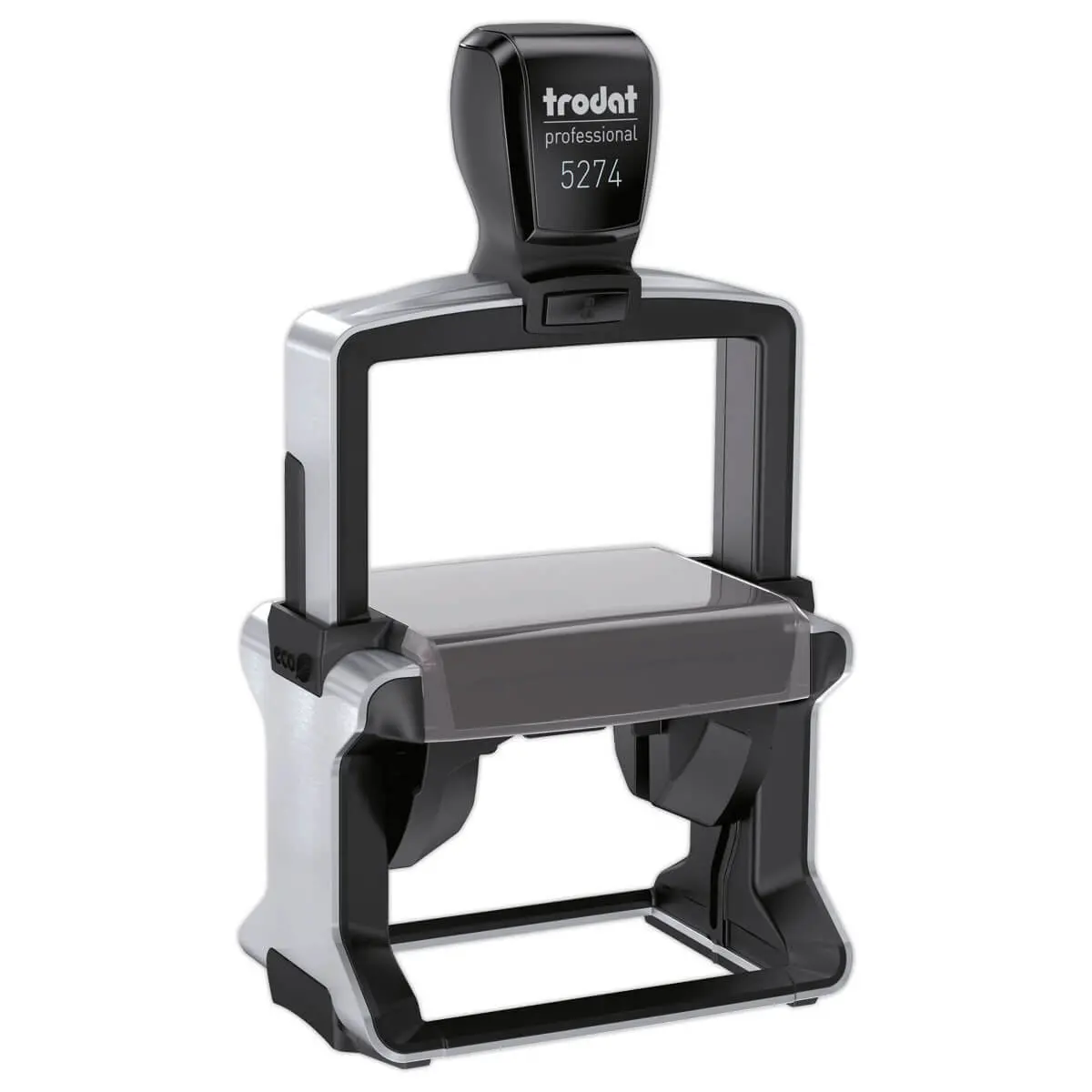Tampon professionnel personnalisable 5274 - Encre noire - 10 lignes max - TRODAT photo du produit