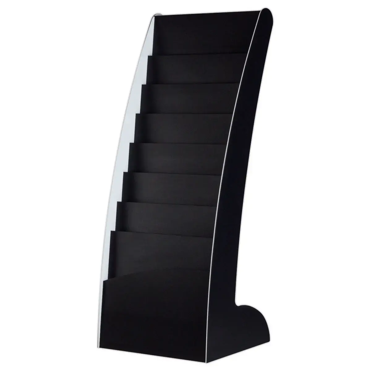 Présentoir de sol courbo 8 cases photo du produit