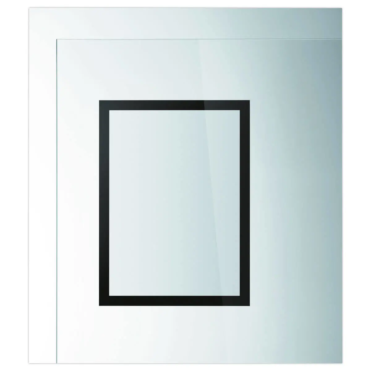2 Cadres d'affichage vitrostatiques surfaces vitrées Duraframe Sun - A4 - Noir - DURABLE photo du produit
