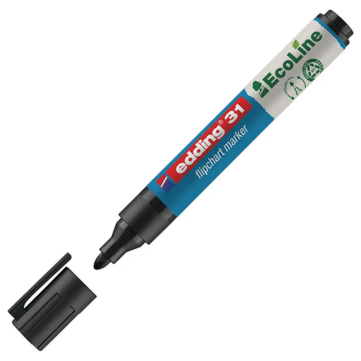 Marqueur permanent Ecoline - E31 - rouge - Edding photo du produit