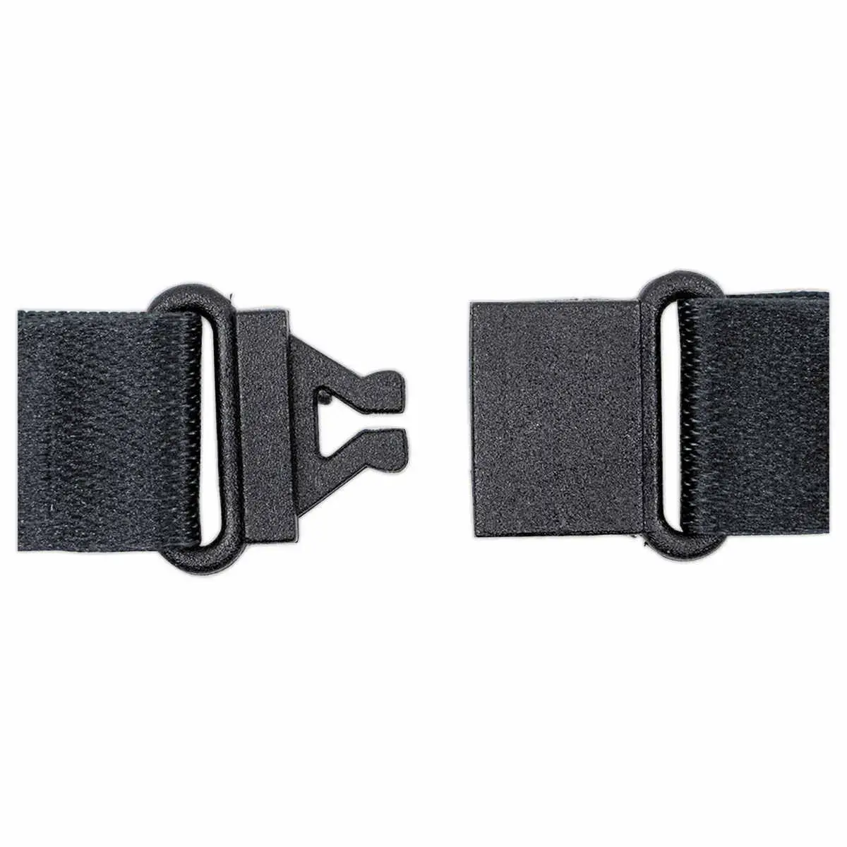 10 Lacets avec mousqueton - Noir - AVERY photo du produit