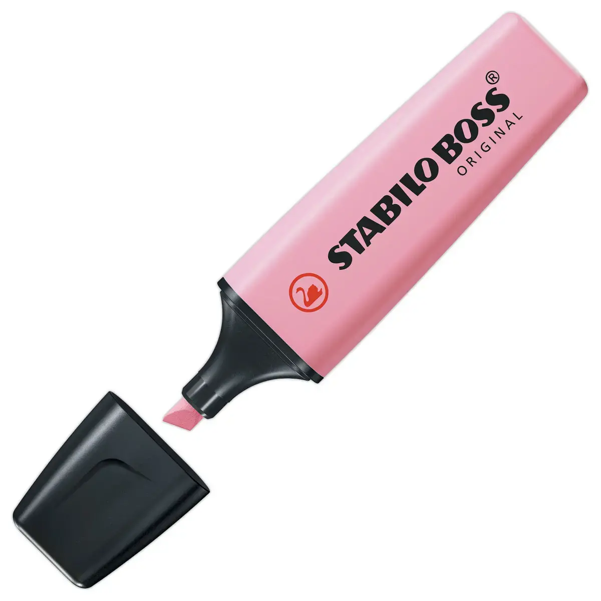 8 Surligneurs BOSS ORIGINAL Pastel - Pointe biseautée - Coloris assortis - Stabilo photo du produit