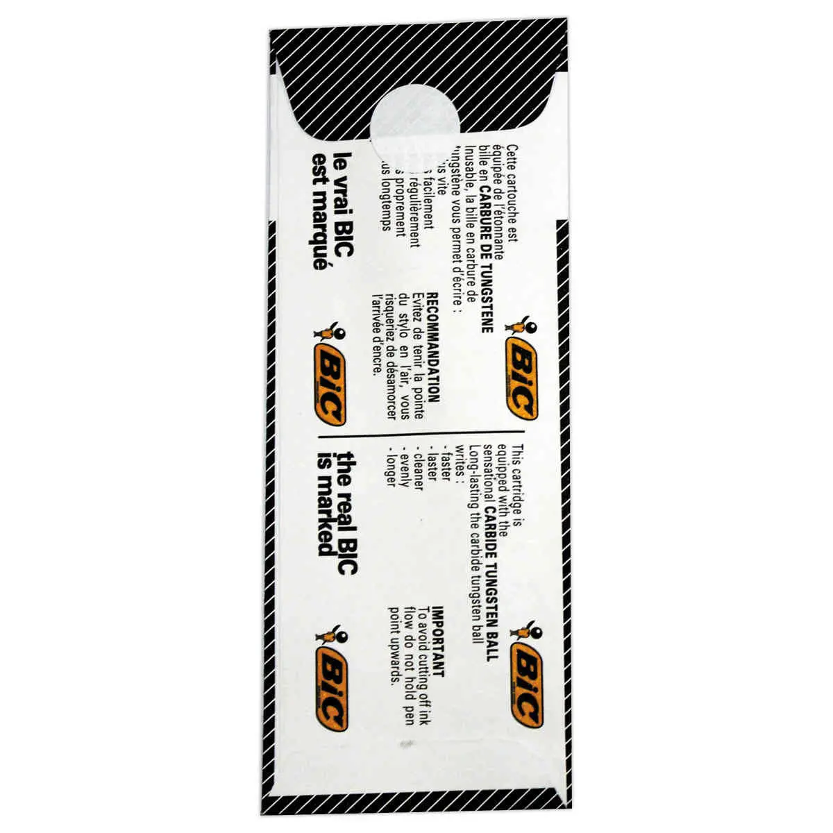 Recharge pour stylo  4 couleurs - noir - BIC photo du produit