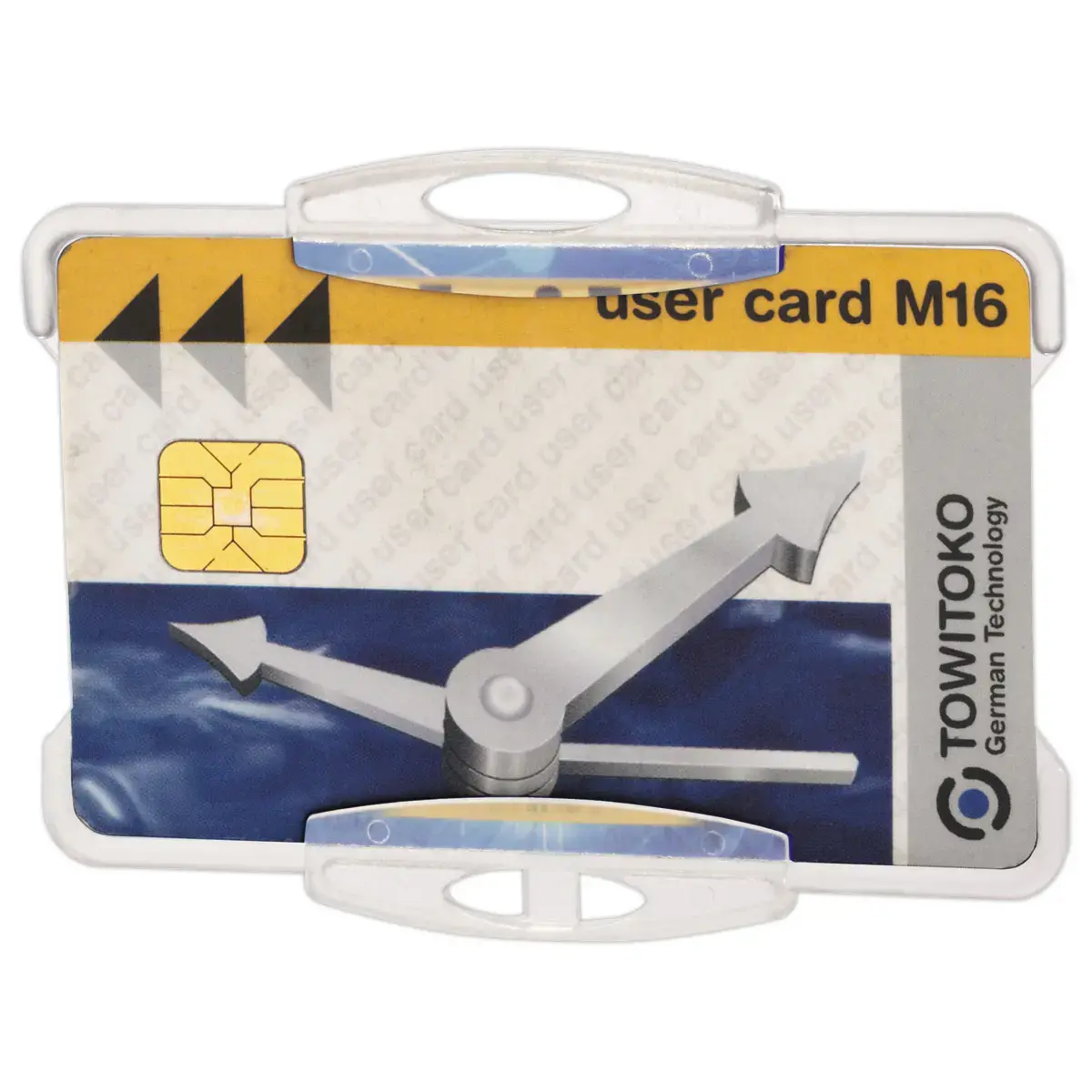 10 Porte-carte de s&eacute;curit&eacute; ouvert 54 x 85mm (H x L) photo du produit