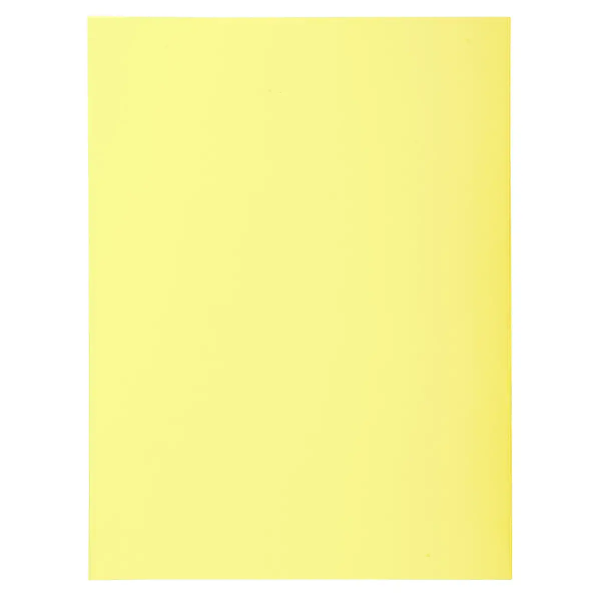 100 Chemises 24 x 32 cm Super 210 - Jaune - Exacompta photo du produit