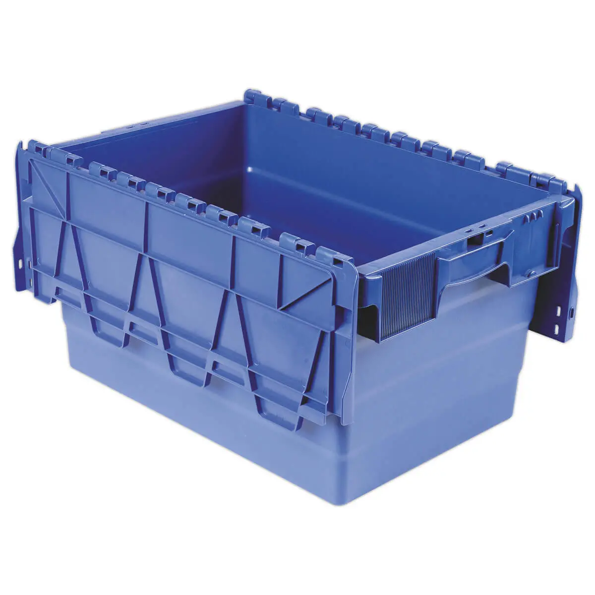 Bac navette gerbable 54 litres bleu photo du produit