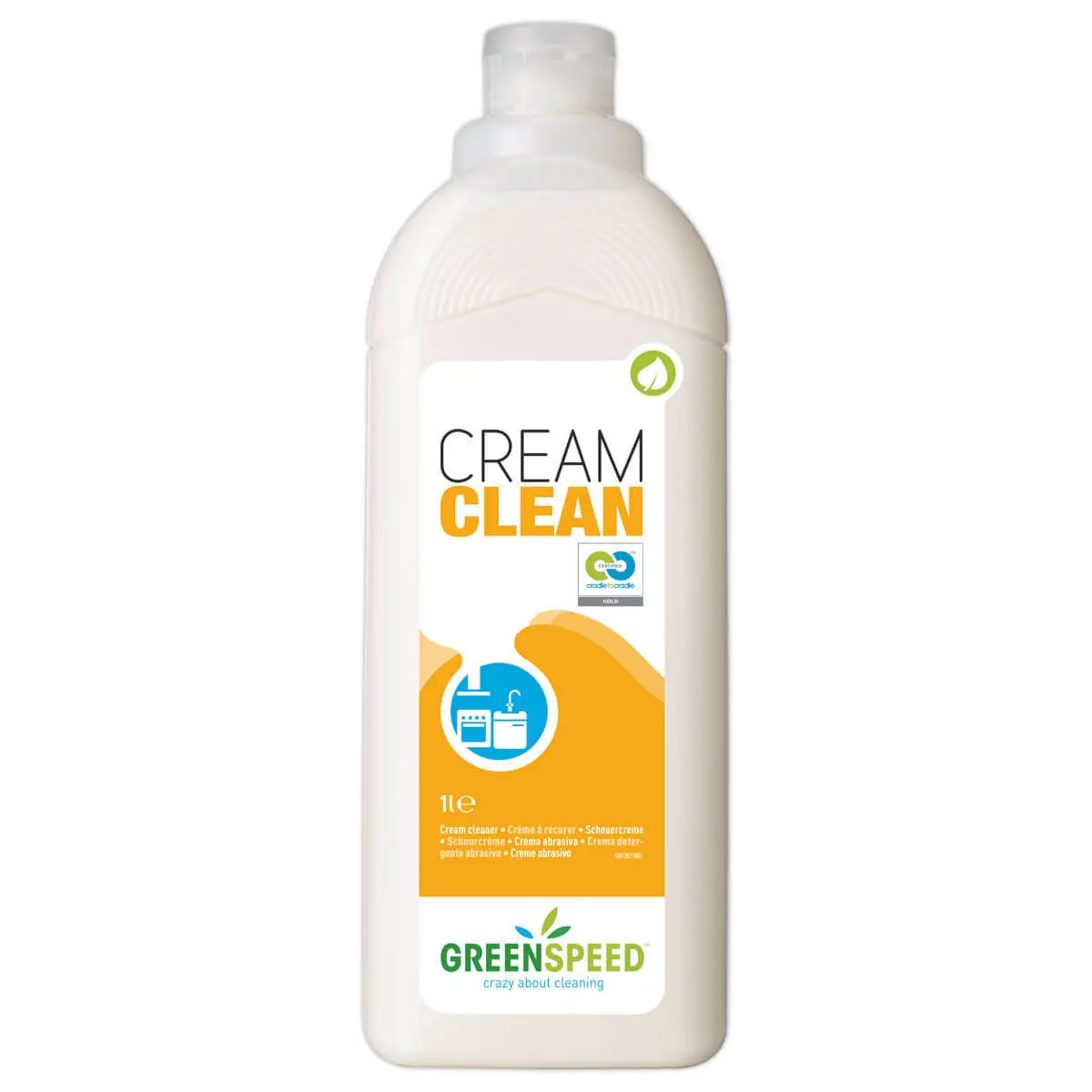 Flacon de crème à récurer écologique photo du produit