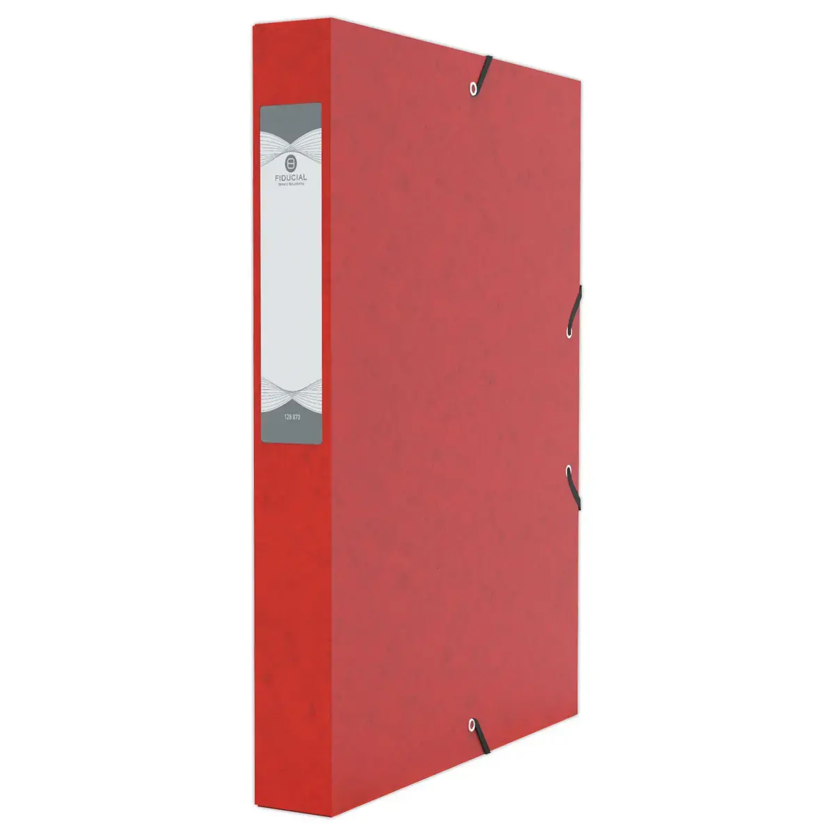 Boîte de classement - 24x32 - Dos 40 mm - rouge - Fiducial photo du produit
