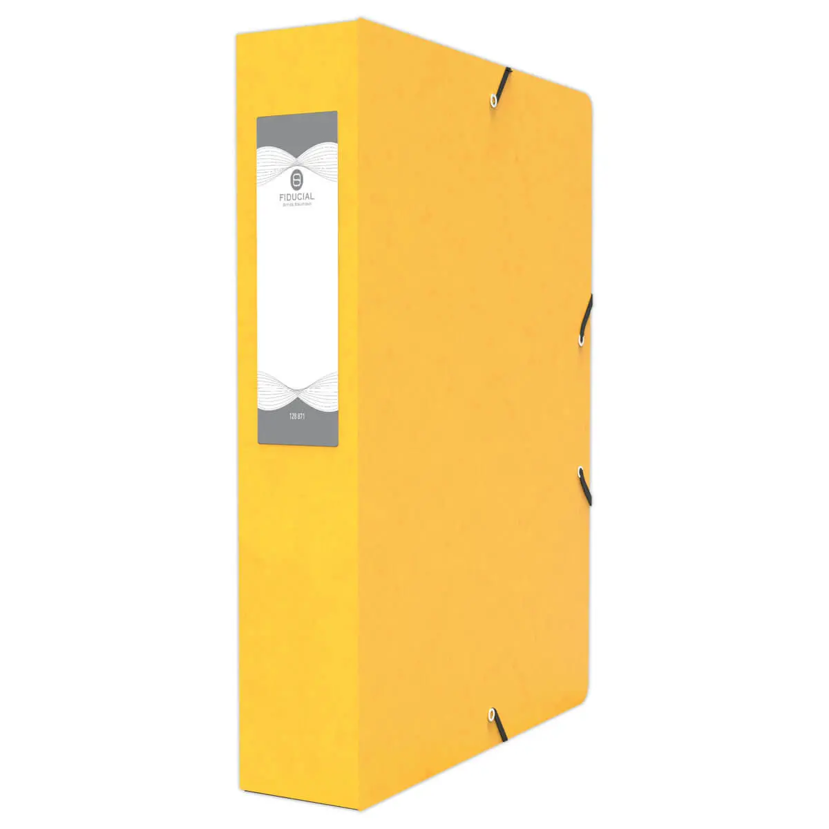 Bo&icirc;te de classement - 24x32 Dos 60 mm - Jaune - Fiducial photo du produit