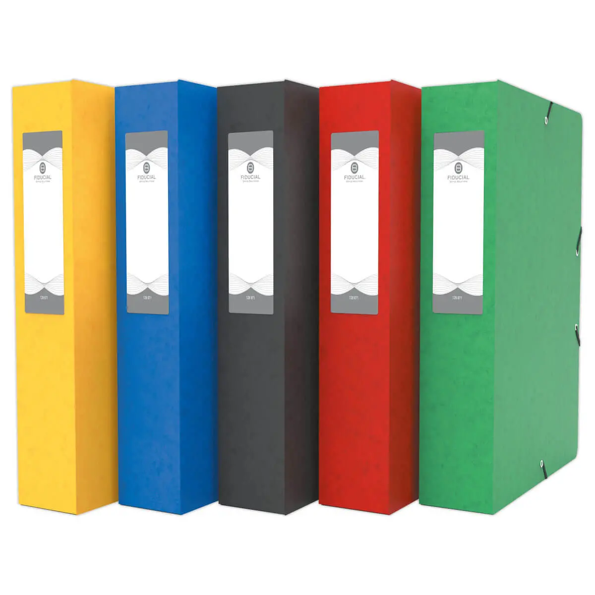 Bo&icirc;te de classement - 24x32 Dos 60 mm - vert - Fiducial photo du produit