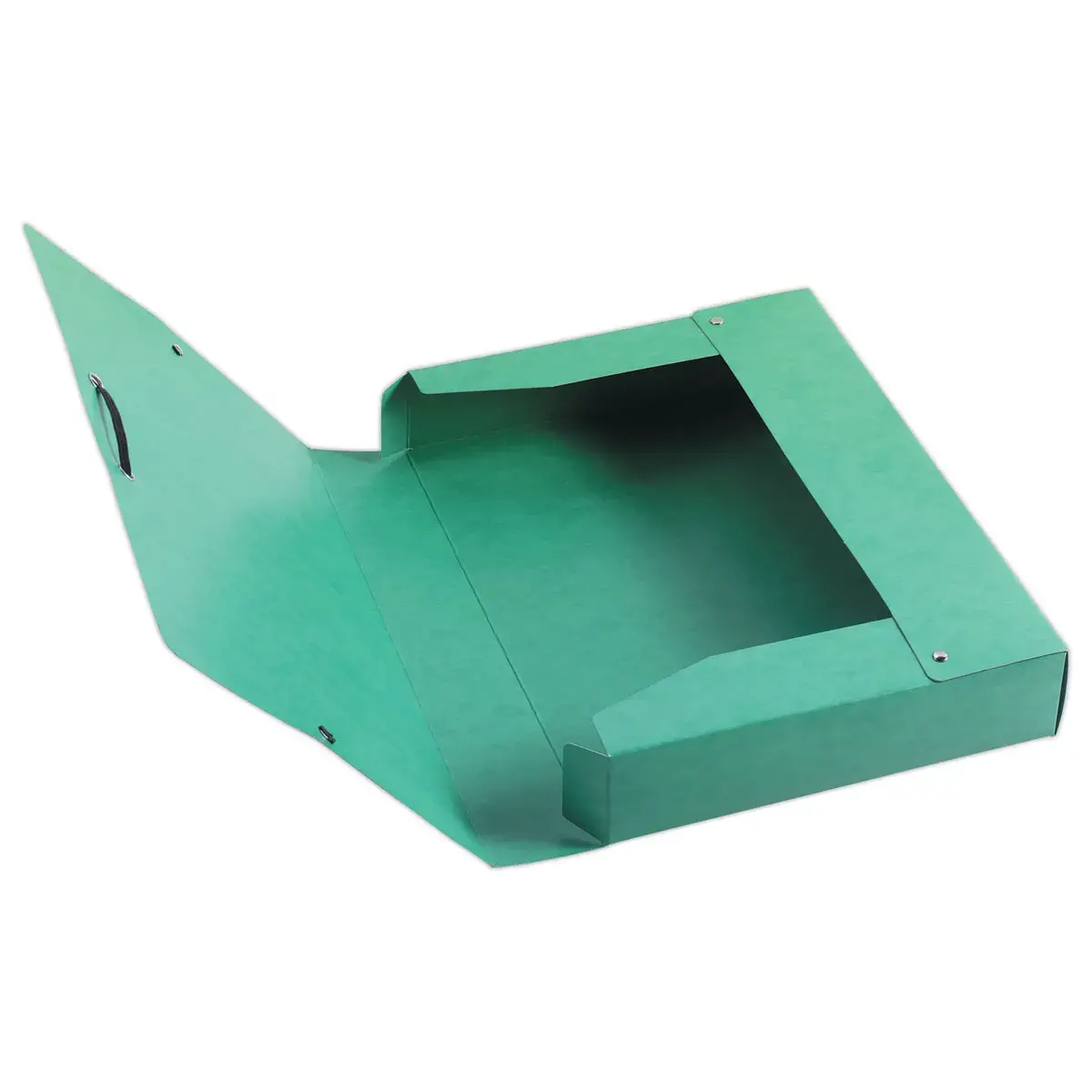 Bo&icirc;te de classement - 24x32 Dos 60 mm - vert - Fiducial photo du produit