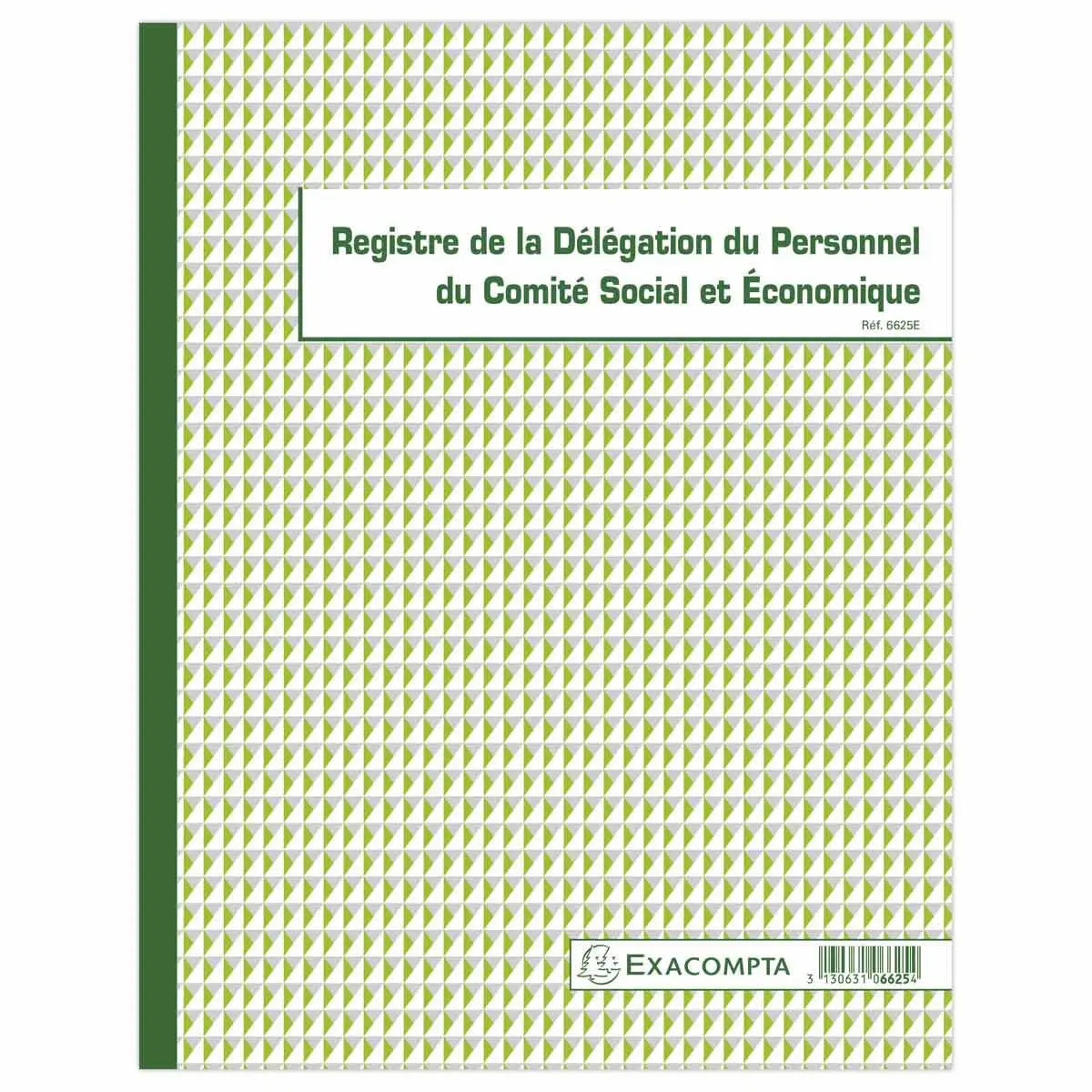 Registre - D&eacute;l&eacute;gu&eacute; du personnel CSE - EXACOMPTA photo du produit