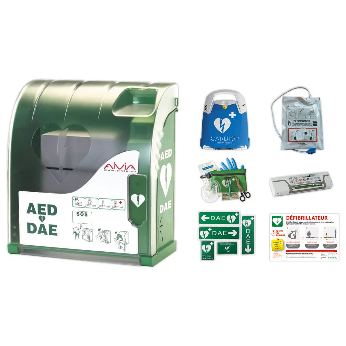 Pack défibrillateur Fred PA-1exterieur photo du produit