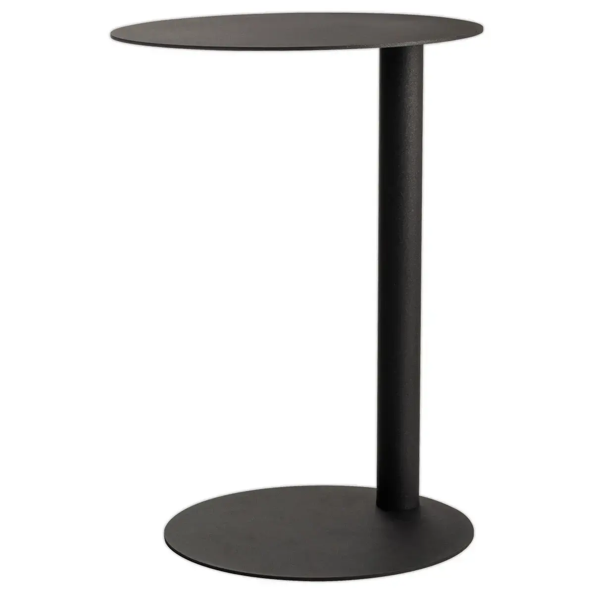 Table d'appoint ronde EasyDesk - Anthracite - Non mont&eacute;e - Paperflow photo du produit