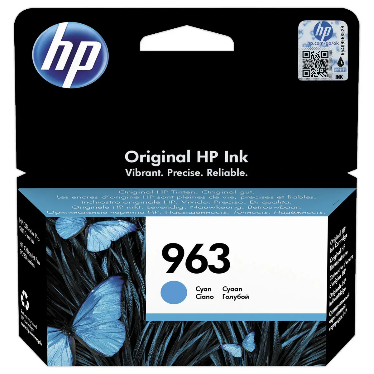 Cartouche d'encre 3JA23AE - Cyan - HP photo du produit