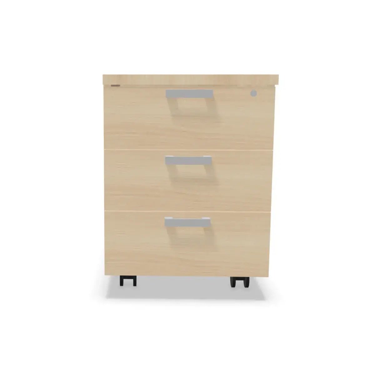 Caisson mobile 3 tiroirs - Acacia clair photo du produit