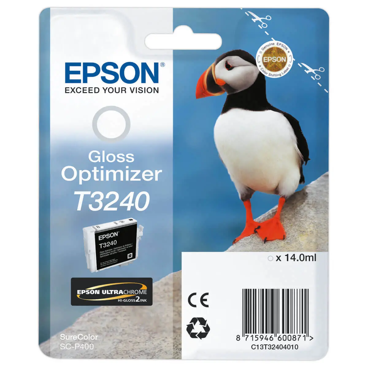 Cartouche Epson T3240 gloss optimizer photo du produit