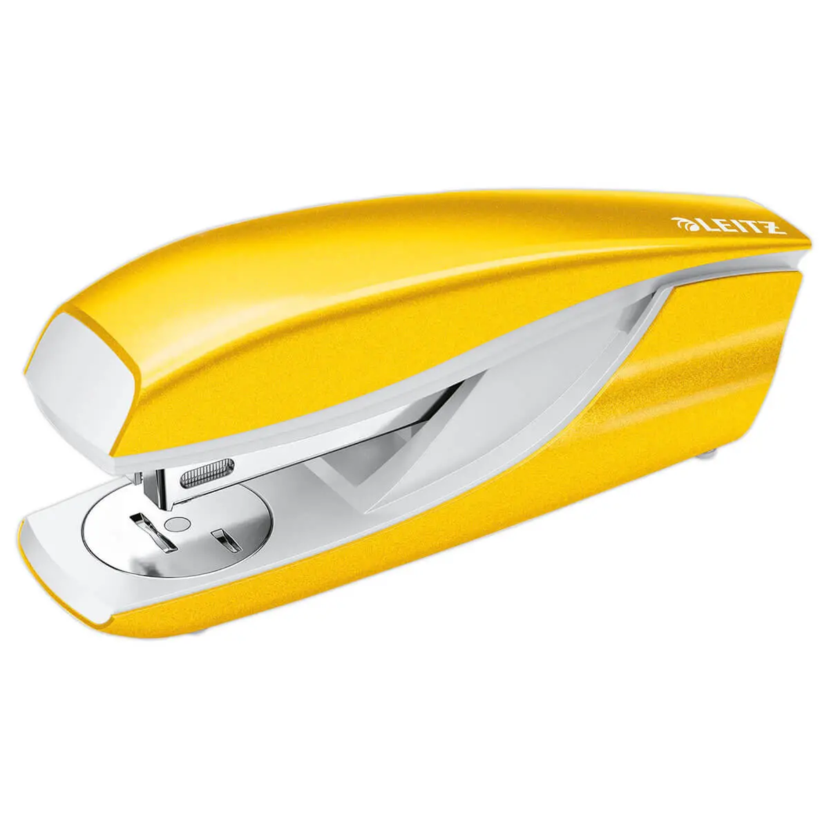 Agrafeuse de bureau WOW - 24/6-26/6 - Jaune - Leitz photo du produit