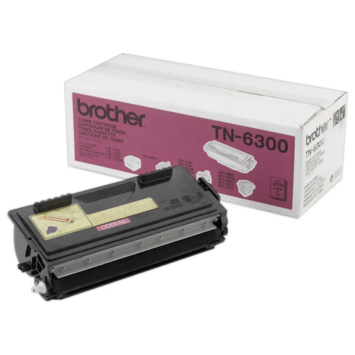 Toner Brother TN6300 noir photo du produit