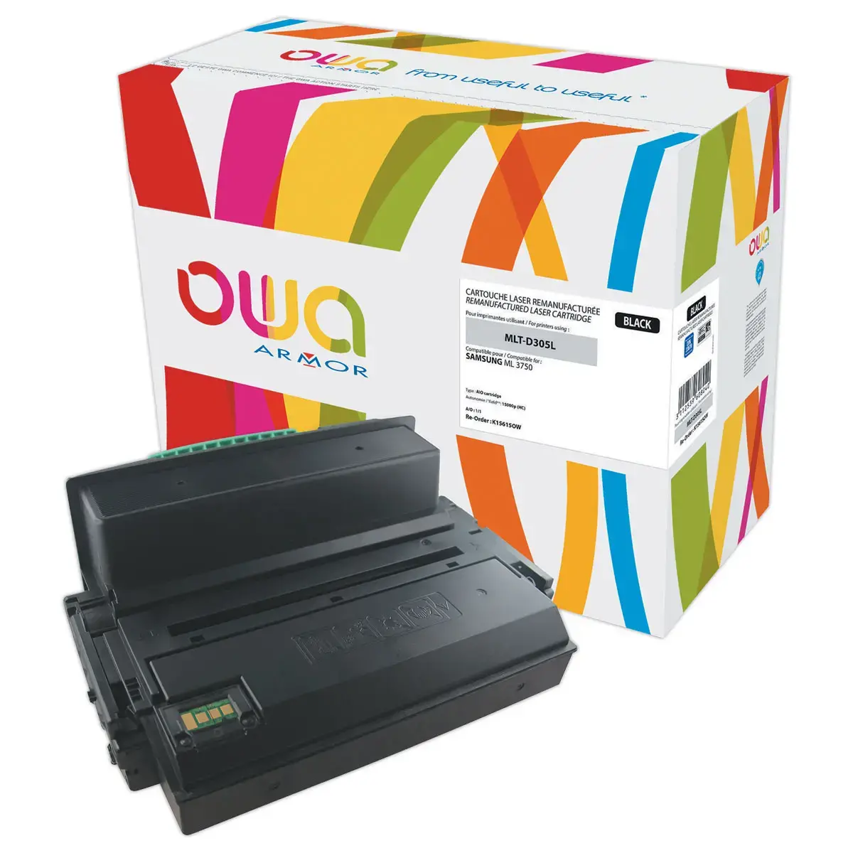 Toner &eacute;q. Samsung MLT-D305L/ELS - Haute capacit&eacute; - Noir - OWA photo du produit