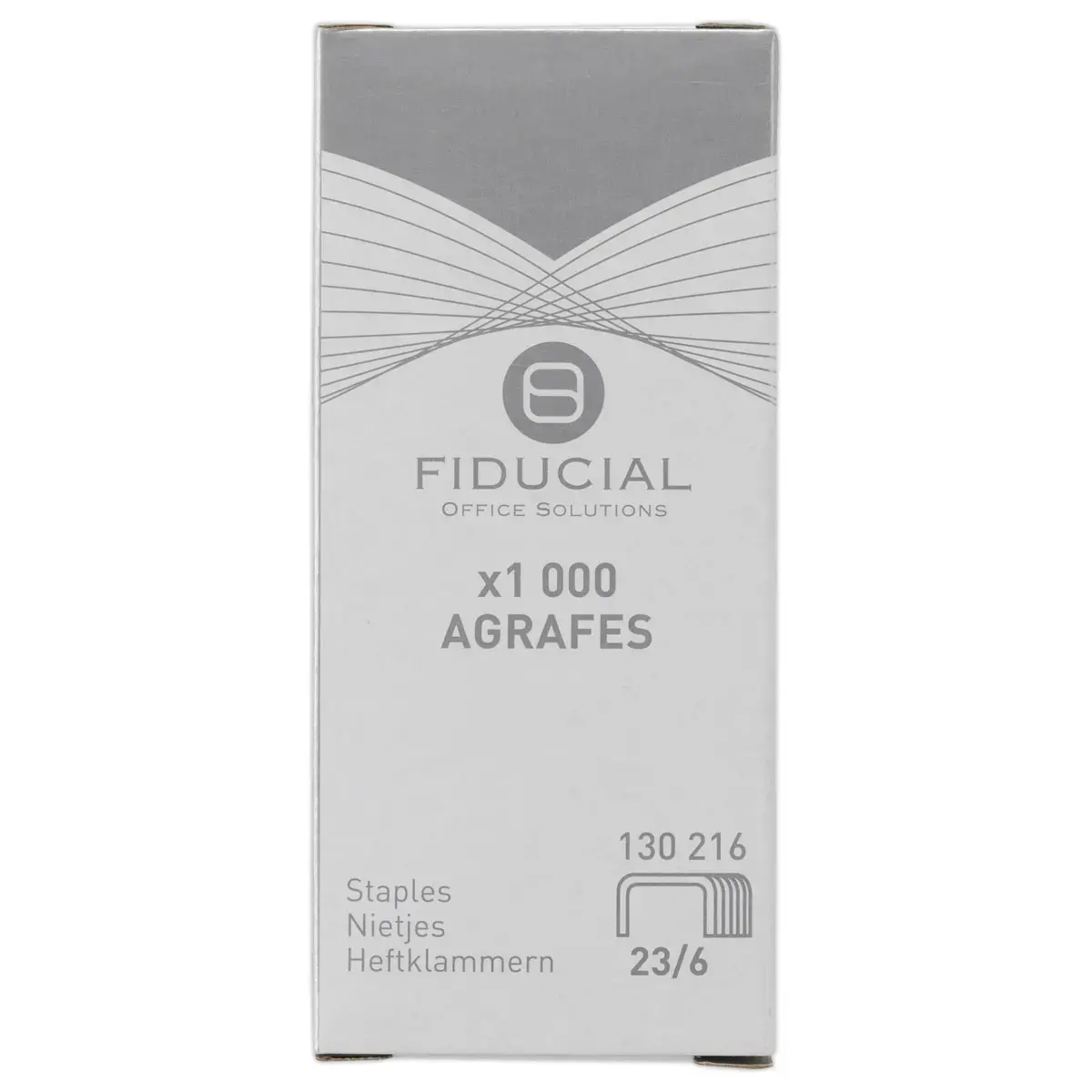 Agrafes 23/23 - 2 Boîtes De 2000 Pièces (4000 Au Total) - Acier Inoxydable - Pour Agrafeuse De Bureau - Anti-bourrage