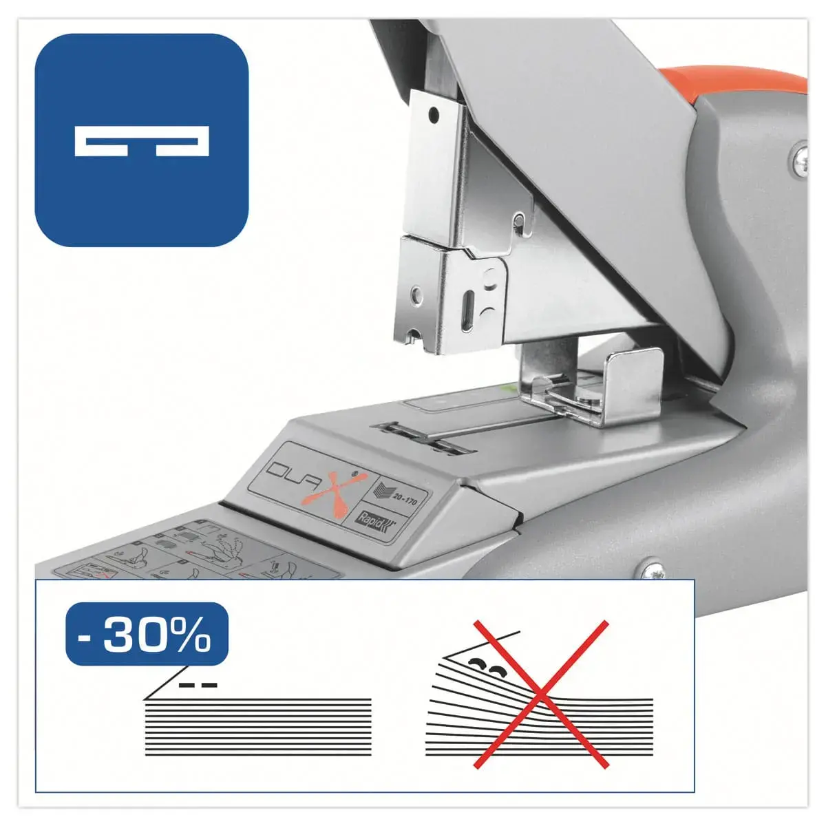 Brocheuse Duax- 170 pages - Rapid photo du produit