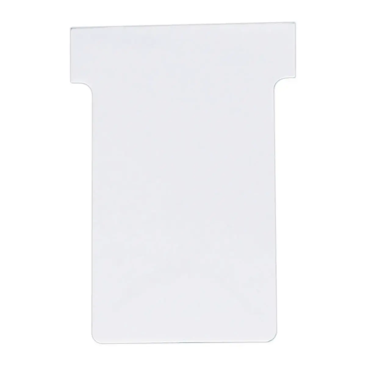 100 Fiches T pour planning - Taille 4 - Blanc - NOBO photo du produit