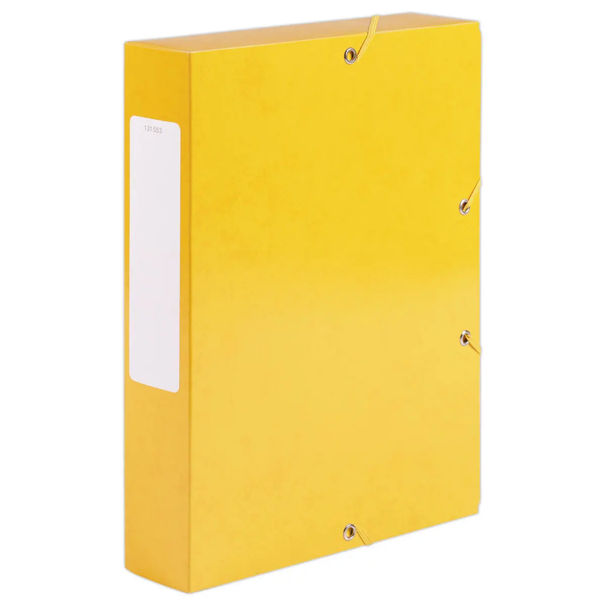 Boîte de classement carte  - Dos 6 cm jaune photo du produit