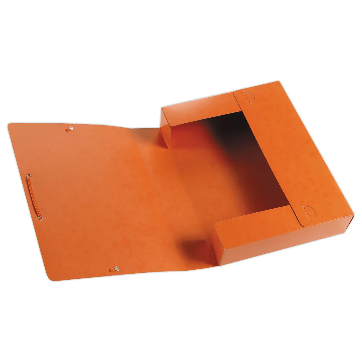 Boîte de classement carte  - Dos 6 cm orange photo du produit